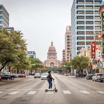 Congress Avenue in Austin, Texas.